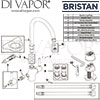 Bristan Monza Easyfit Sink Mixer Tap Spares